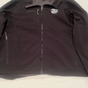 Men's Black Woodchuck Cider Softshell Jacket